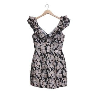 SAYLOR brocade dress.